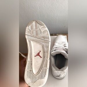 Jordan 4 white thunders men shoes